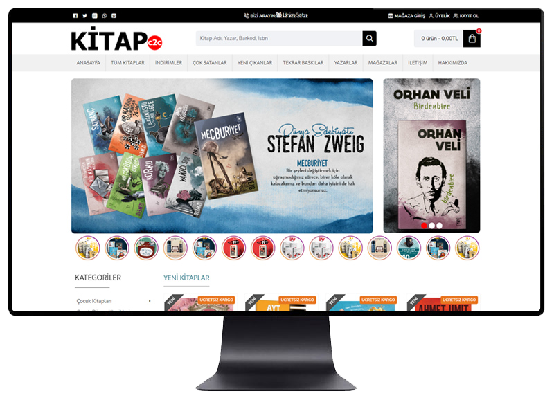 kitap-c2c-eticaret-tema